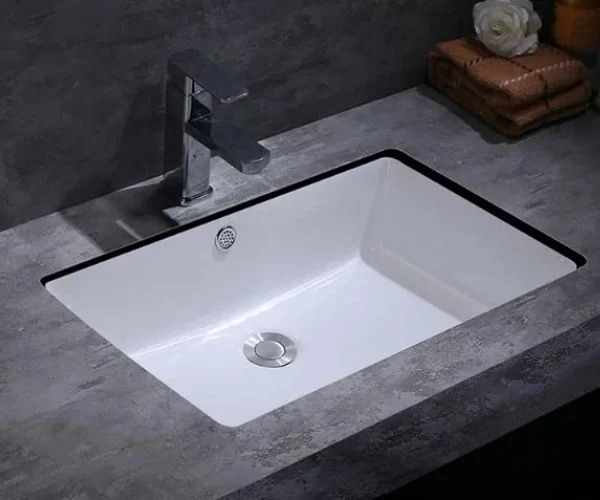Mẫu bàn đá Lavabo âm