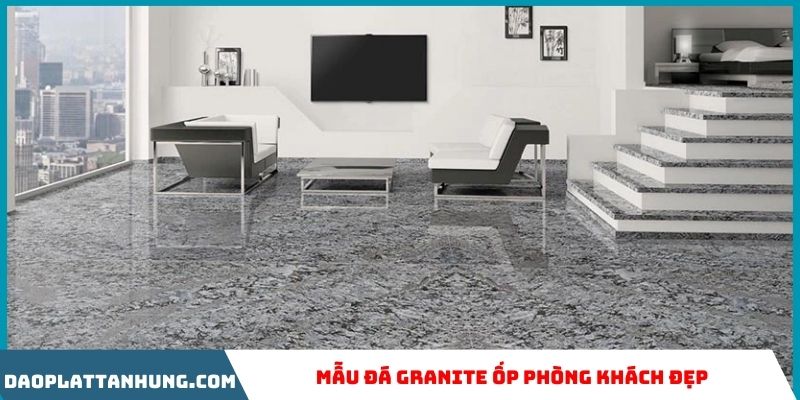 Đá hoa cương ốp phòng khách