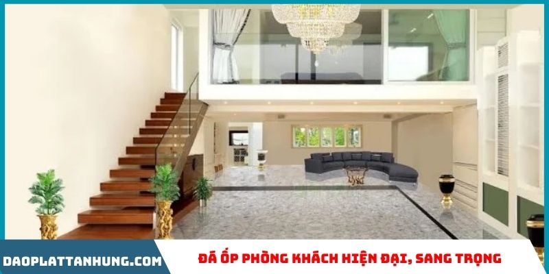 Lý do nên chọn đá ốp phòng khách thay vì các loại vật liệu khác