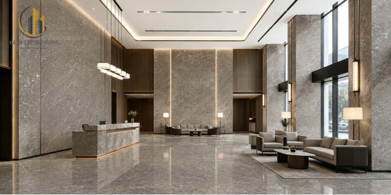 Dùng để làm bàn đảo, bàn bếp, bàn lễ tân